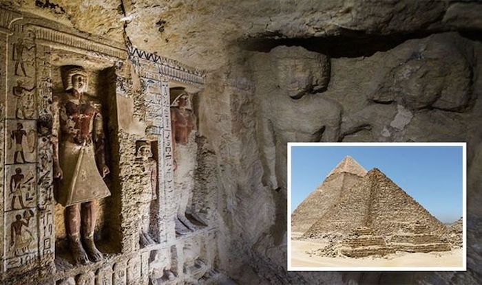 tombs in Giza, Egypt